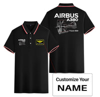 Thumbnail for Airbus A380 & Trent 900 Engine Designed Stylish Polo T-Shirts (Double-Side)