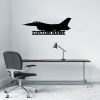 Thumbnail for Climbing Fighting Falcon F16 (FG-04) Designed Wall Metal Signs