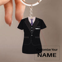 Thumbnail for Air New Zealand Uniform Acrylic Keychain