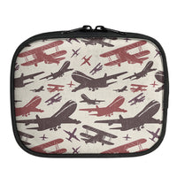 Thumbnail for Vintage & Jumbo Airplanes 2 Designed Travel & Medical Storage Bags