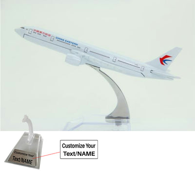 China Eastern Boeing 777 Airplane Model (16CM) aviation themed 16-18cm scale model aircraft, diecast metal.