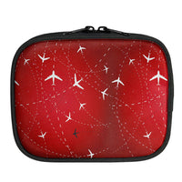 Thumbnail for Travelling with Aircraft (Red) 2 Designed Travel & Medical Storage Bags