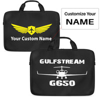 Thumbnail for Gulfstream G650 & Plane Designed Laptop & Tablet Bags