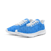 Thumbnail for Blue Seamless Airplanes Designed Breathable Sport Shoes
