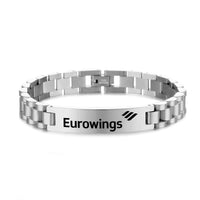 Thumbnail for Eurowings Airlines Designed Stainless Steel Chain Bracelets