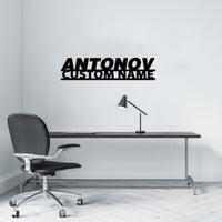 Thumbnail for Antonov & Text Designed Wall Metal Signs