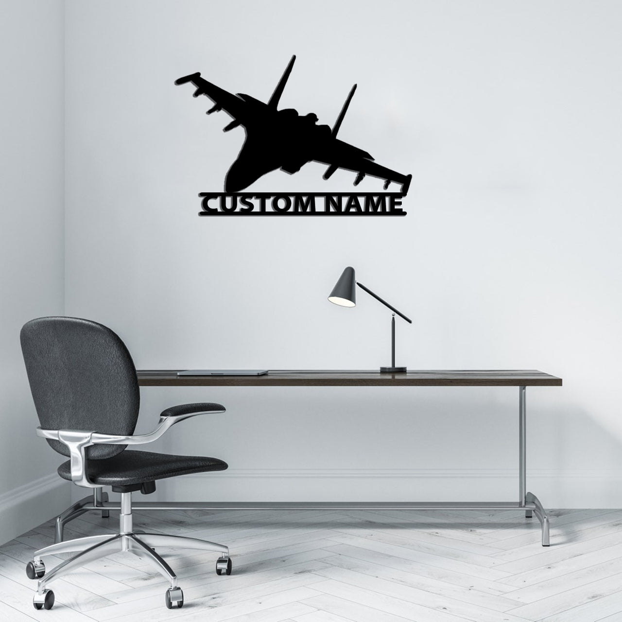 The Sukhoi SU-35 Designed Wall Metal Signs
