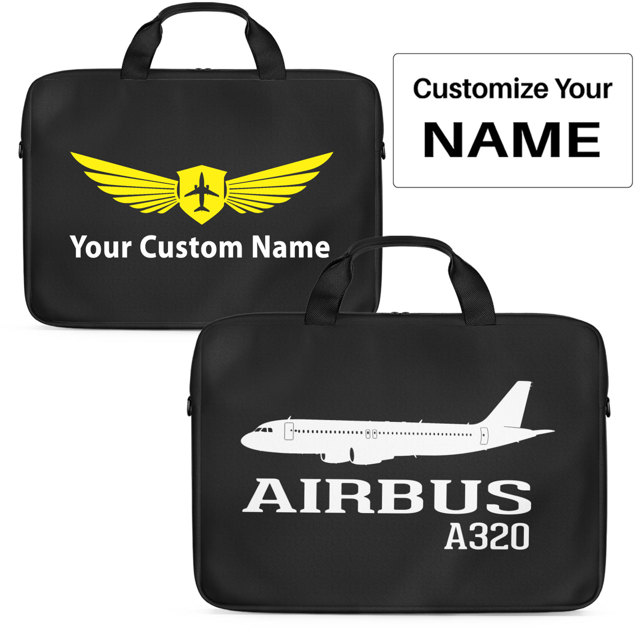 Airbus A320 Printed Designed Laptop & Tablet Bags