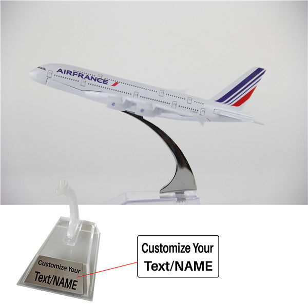 Air France Airbus A380 Airplane Model (16CM)