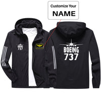 Thumbnail for Boeing 737 & Plane Sport & Running Jackets