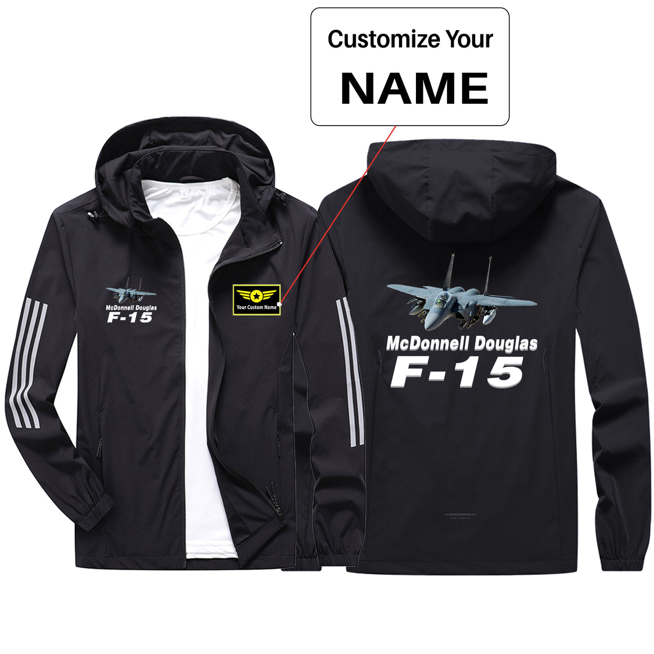 The McDonnell Douglas F15 Sport & Running Jackets