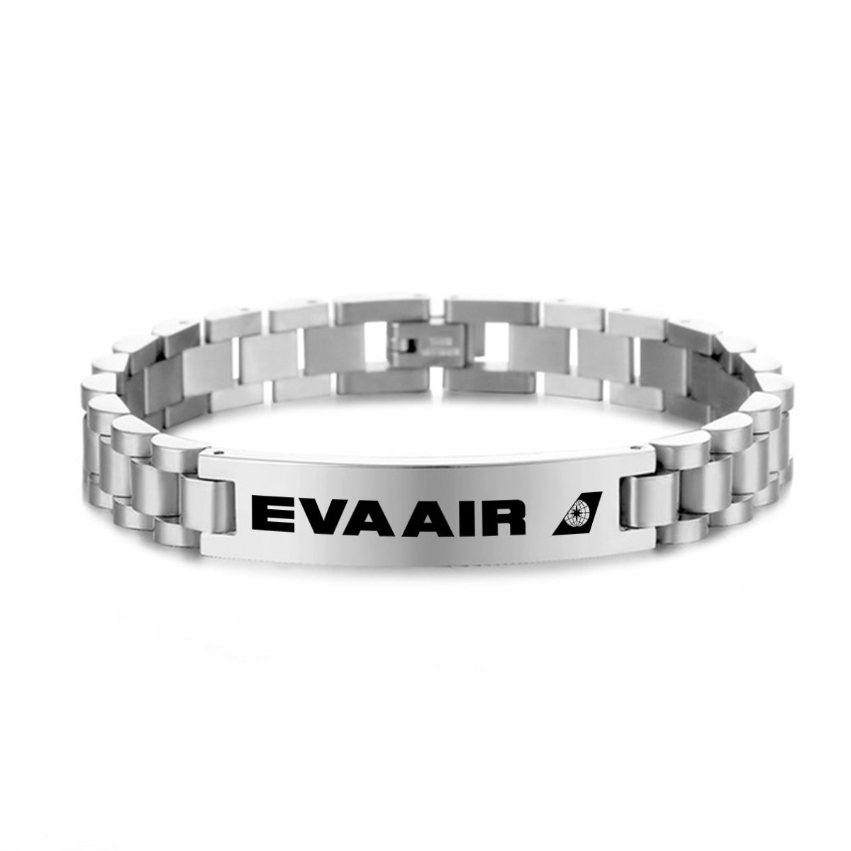 EVA Air Airlines Designed Stainless Steel Chain Bracelets