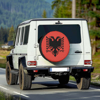 Thumbnail for Albania Flag Designed Tire Cover Cases