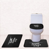 Thumbnail for The Cessna 172 Designed Toilet Seat Cover Three-piece Set