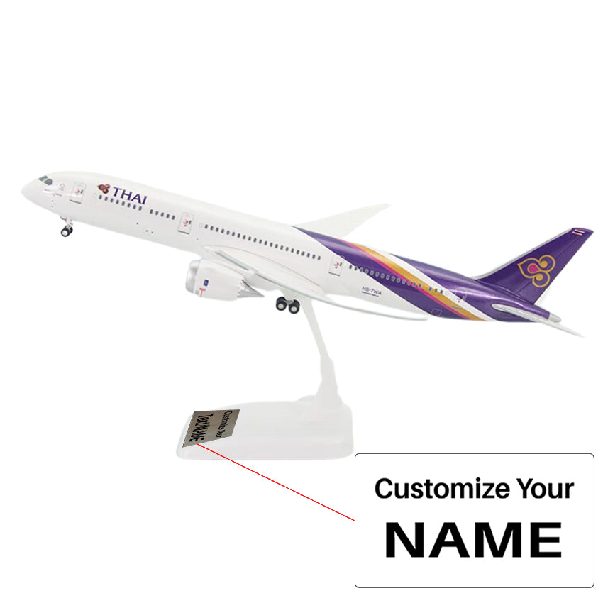 Thai Airways Boeing 787-9 Airplane Model (1：200 Scale)