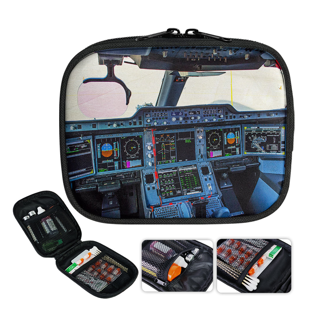 Airbus A350 Cockpit Designed Travel & Medical Storage Bags