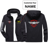Thumbnail for Born To Fly Designed Sport & Running Jackets
