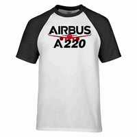 Thumbnail for Amazing Airbus A220 Designed Raglan T-Shirts