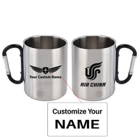 Thumbnail for Air China Airlines Designed Stainless Steel Outdoors Mugs