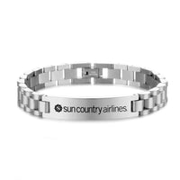 Thumbnail for Sun Country Airlines Designed Stainless Steel Chain Bracelets