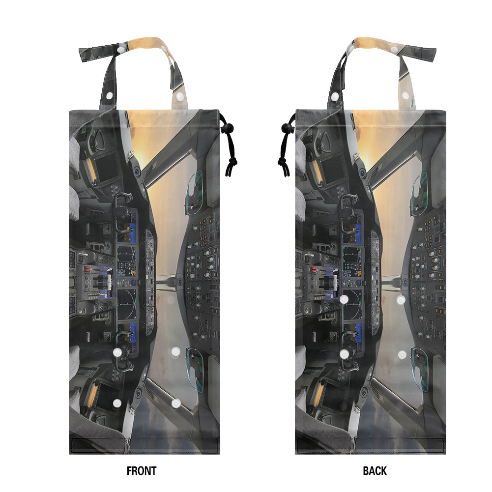 Boeing 787 Cockpit-Horizontal Designed Car Folding Garbage Bags