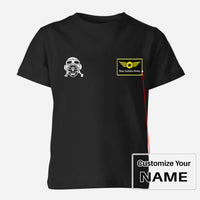 Thumbnail for Skeleton Pilot Designed Children T-Shirts