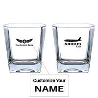 Thumbnail for Airbus A320 Printed Designed Whiskey Glass