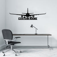 Thumbnail for Airbus A330 Silhouette Designed Wall Metal Signs