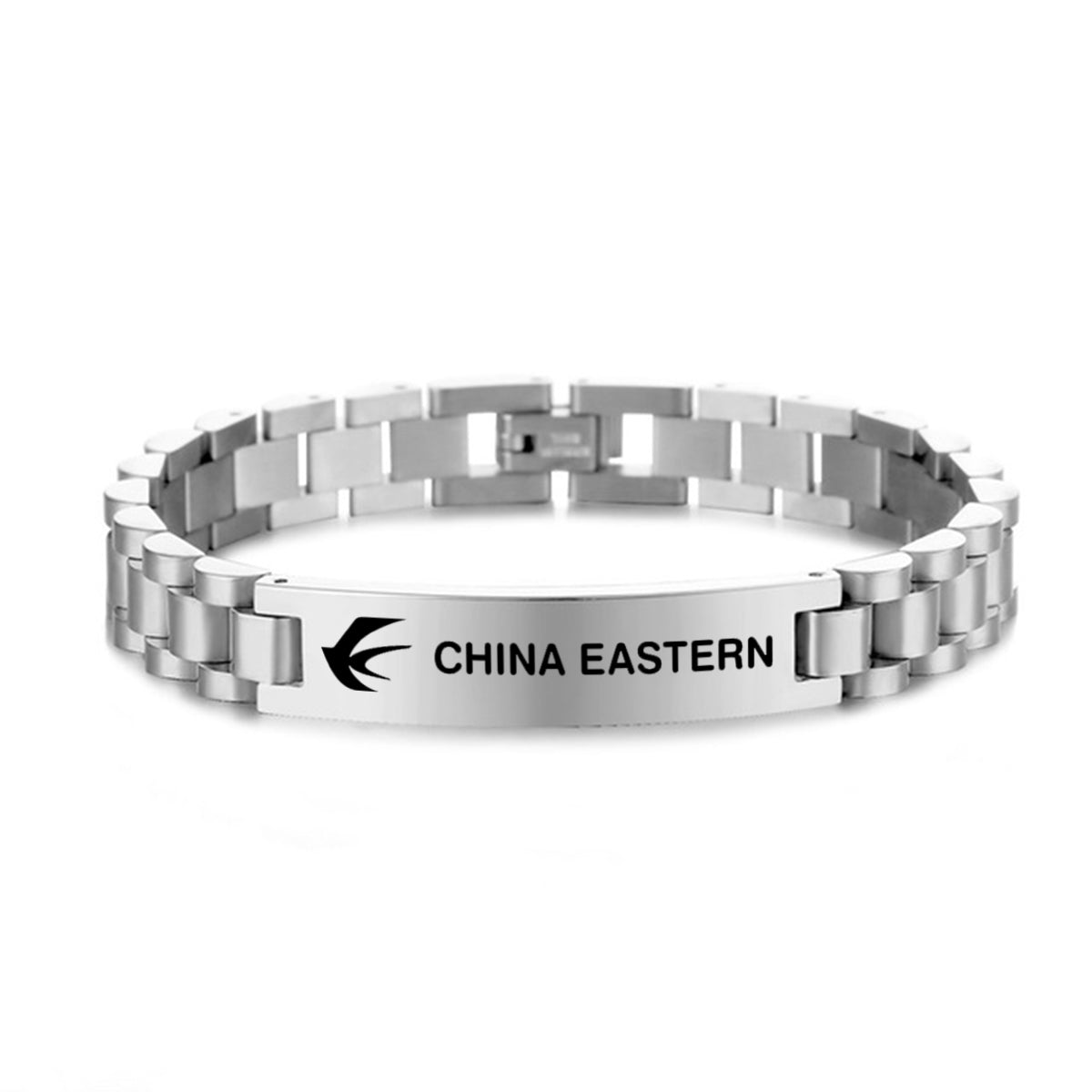 China Eastern Airlines Designed Stainless Steel Chain Bracelets