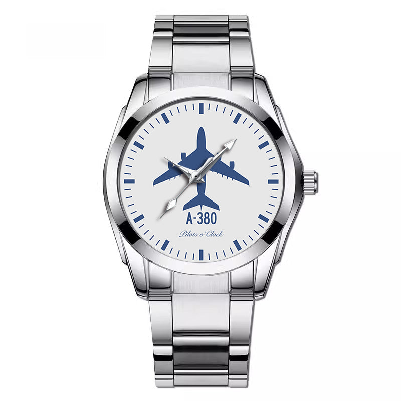 Airbus A380 Designed Stainless Steel Band Watches