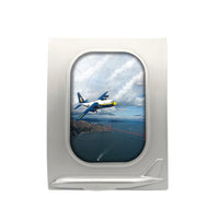 Thumbnail for Blue Angels & Bridge Designed Airplane Window Photo Frame