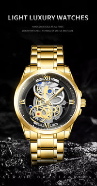 Thumbnail for Night Light Skeleton Quartz Wristwatch