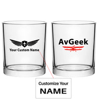Thumbnail for Avgeek Designed Special Whiskey Glasses