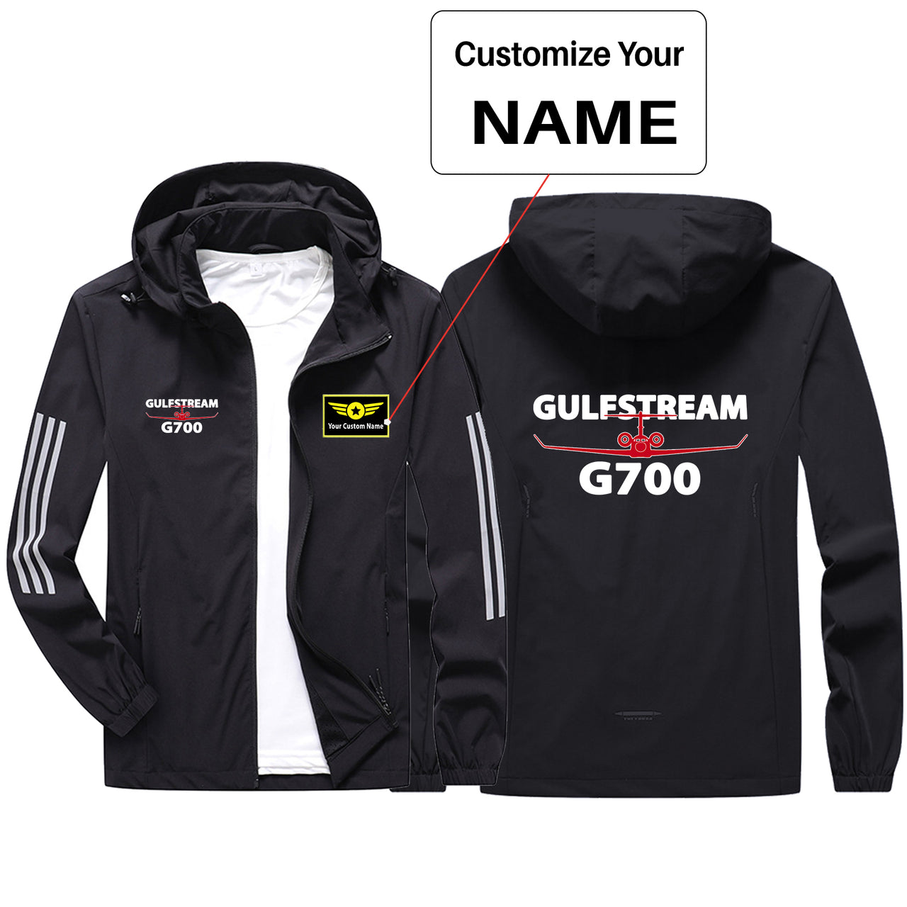 Amazing Gulfstream G700 Sport & Running Jackets