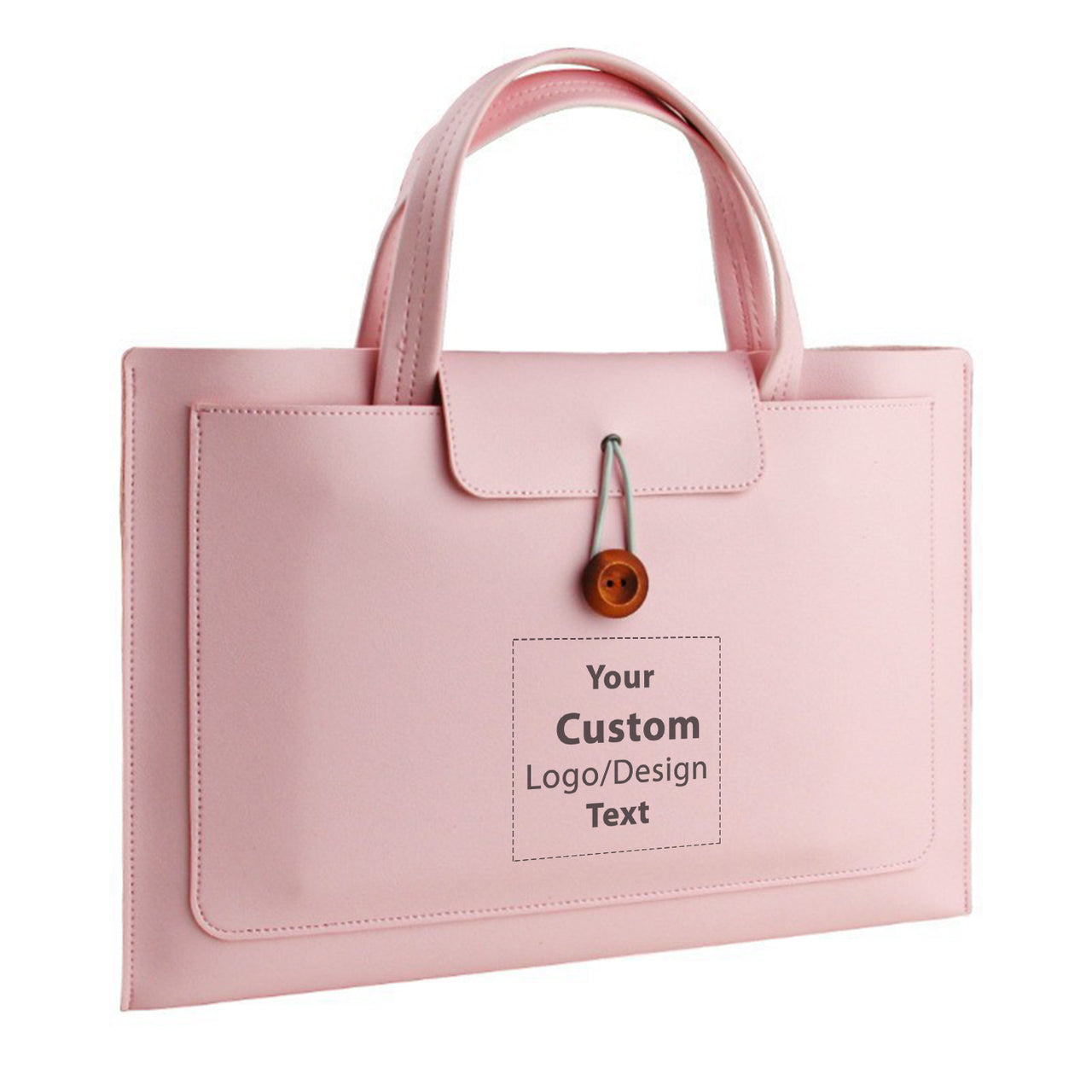 Your Custom Design & Image & Logo & Text Design Lightweight Laptop Bag Large Capacity Business Bag