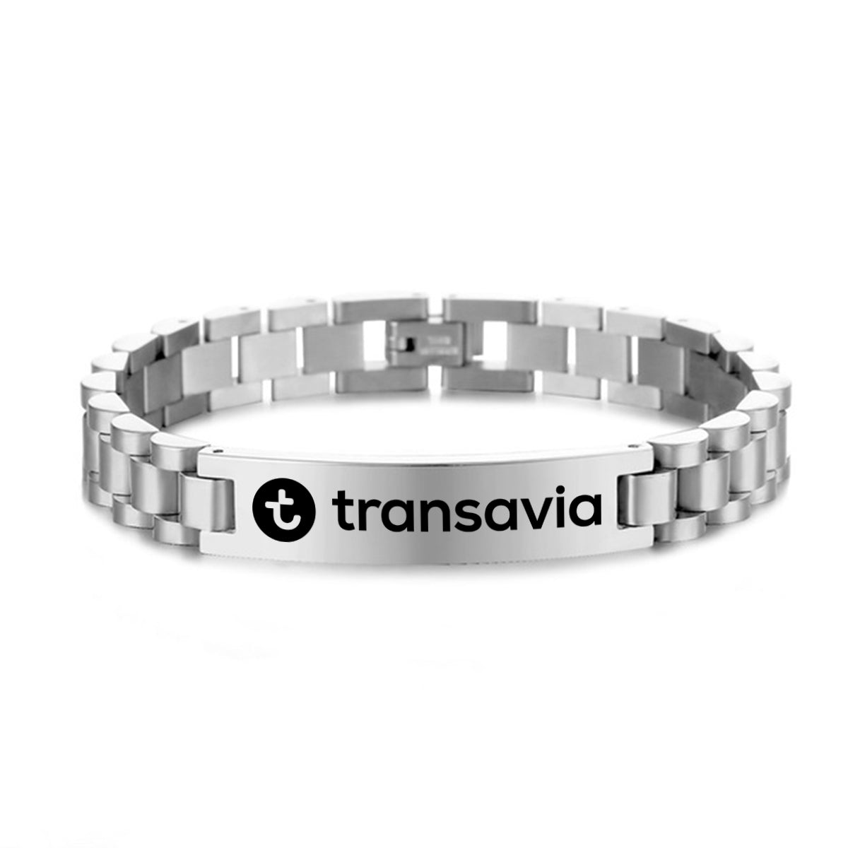 Transavia France Airlines Designed Stainless Steel Chain Bracelets