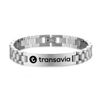 Thumbnail for Transavia France Airlines Designed Stainless Steel Chain Bracelets