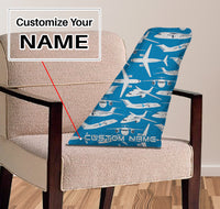 Thumbnail for Big Airplanes Designed Aircraft Tail Pillows