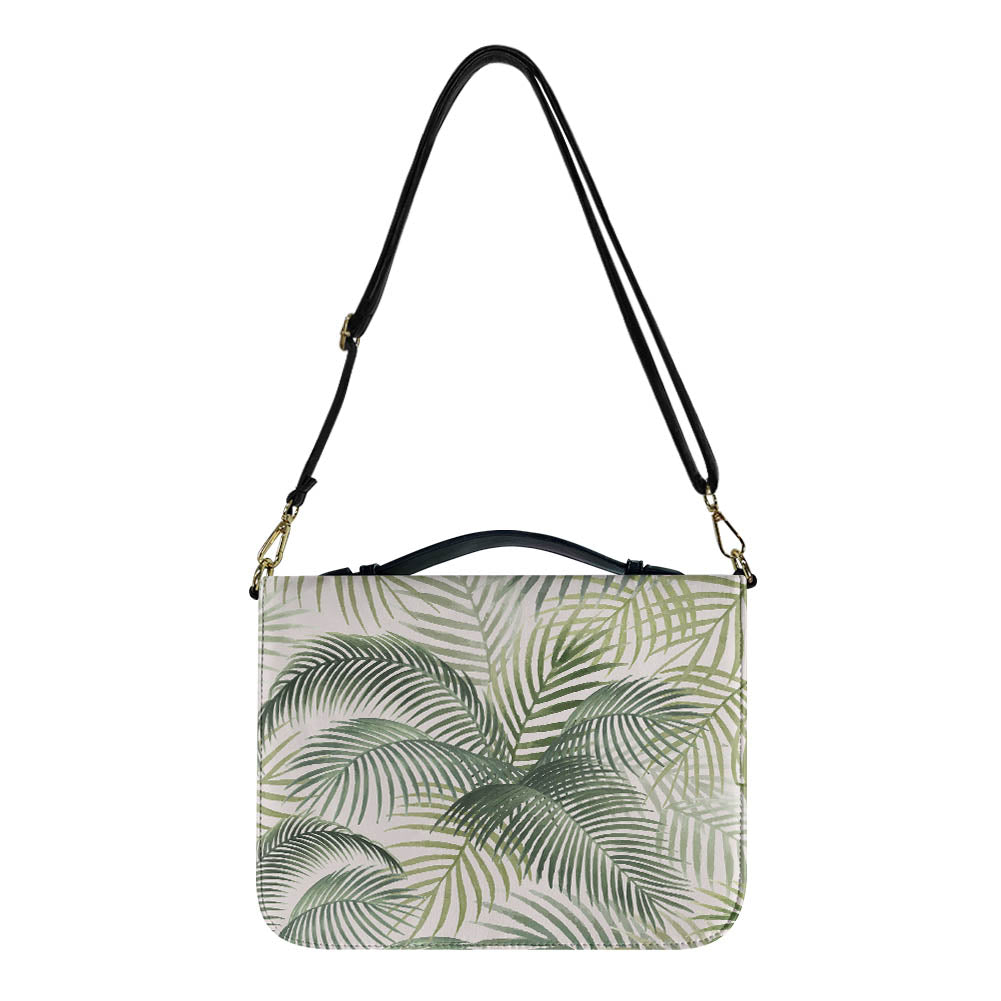 Palm Leaf & Summer Designed PU Accessories Bags Strap Style