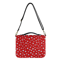 Thumbnail for Paper Airplanes (Red) 2 Designed PU Accessories Bags Strap Style