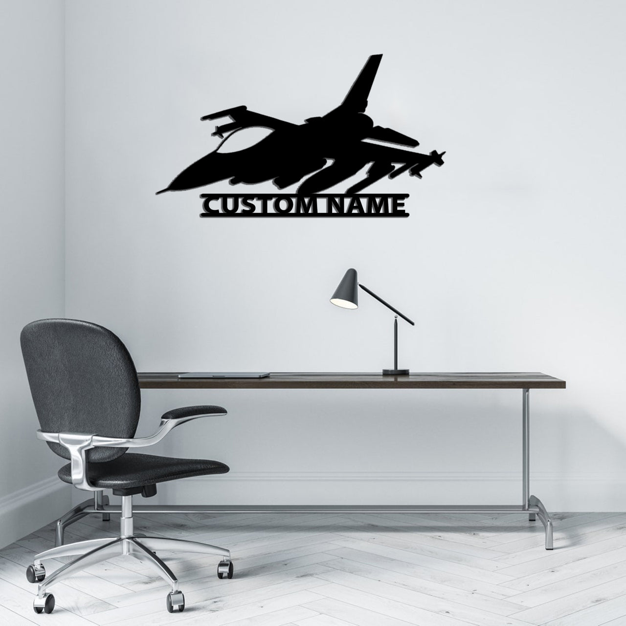 Amazing Fighter Jet (FL-16) Designed Wall Metal Signs
