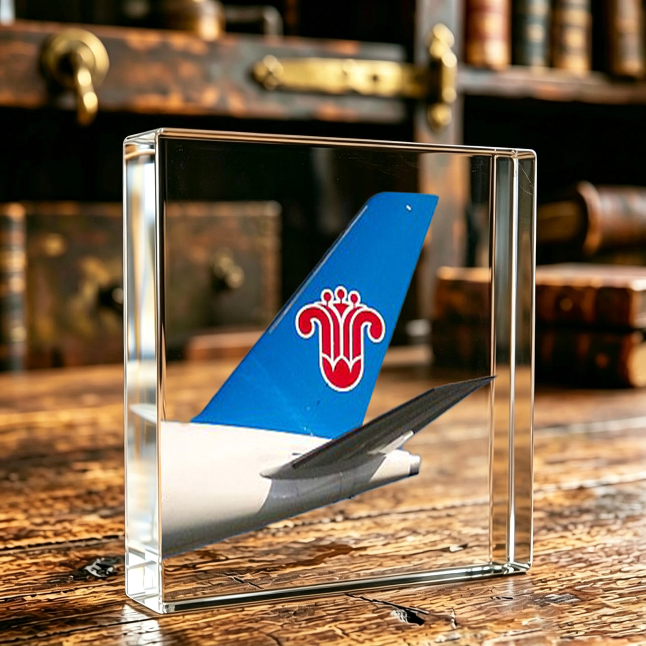 CHINA SOUTHERN Airlines Tail Logo Crystal Ornament
