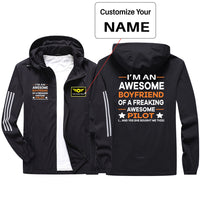 Thumbnail for I am an Awesome Boyfriend Sport & Running Jackets