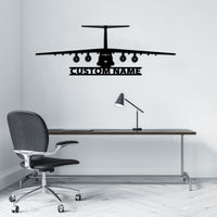 Thumbnail for Ilyushin IL-76 Silhouette Designed Wall Metal Signs