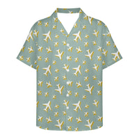 Thumbnail for Mixed Size Airplanes Designed 3D Hawaiian Shirts