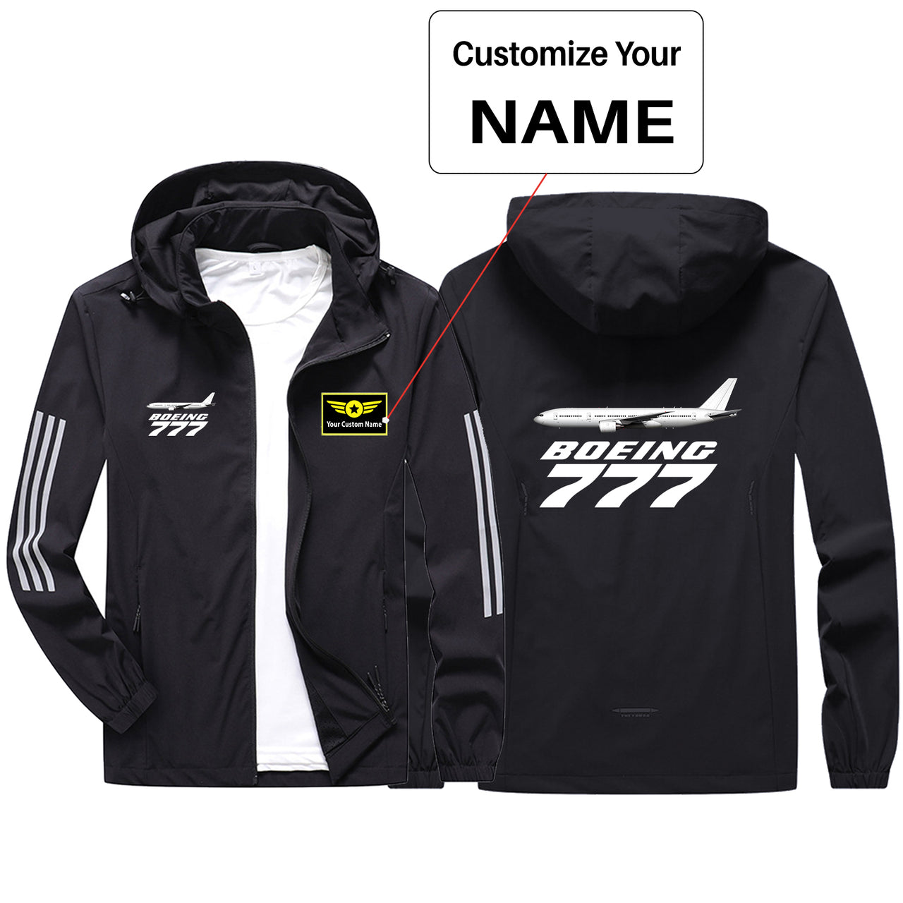 The Boeing 777 Sport & Running Jackets