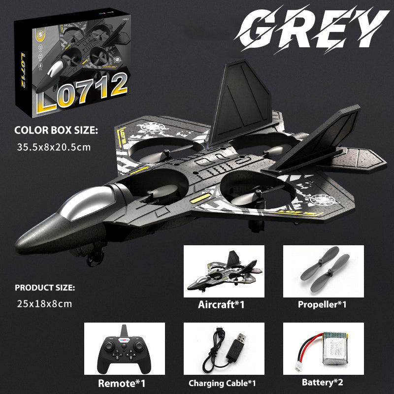 Six Axis Gyroscope EPP Foam With LED Flying L0712 Fighter Remote Control