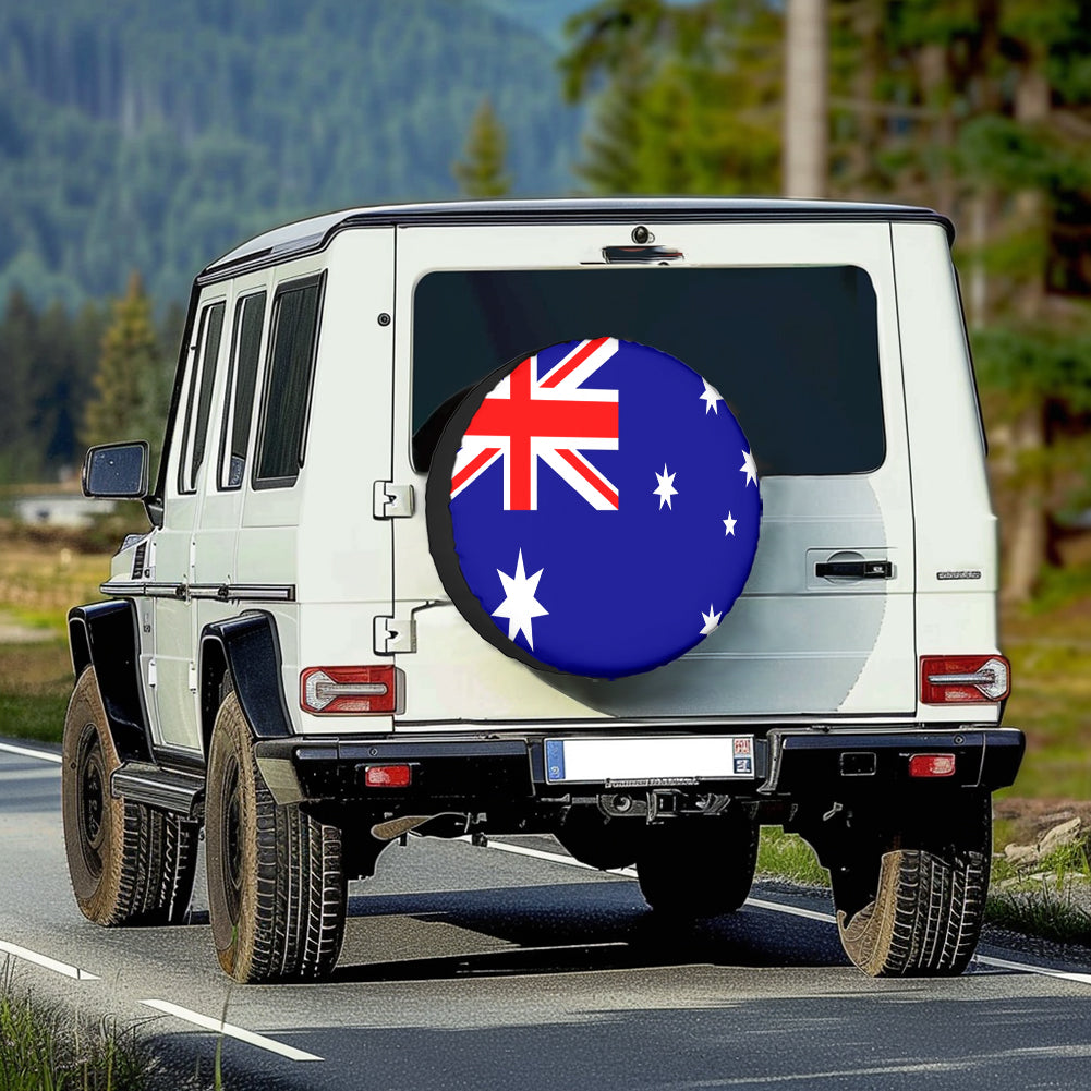 Australia Flag Designed Tire Cover Cases