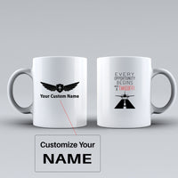 Thumbnail for Every Opportunity Designed Ceramic White Mugs