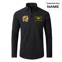 Thumbnail for Retro Fighter Jet F15 Designed Long Sleeve Shirts